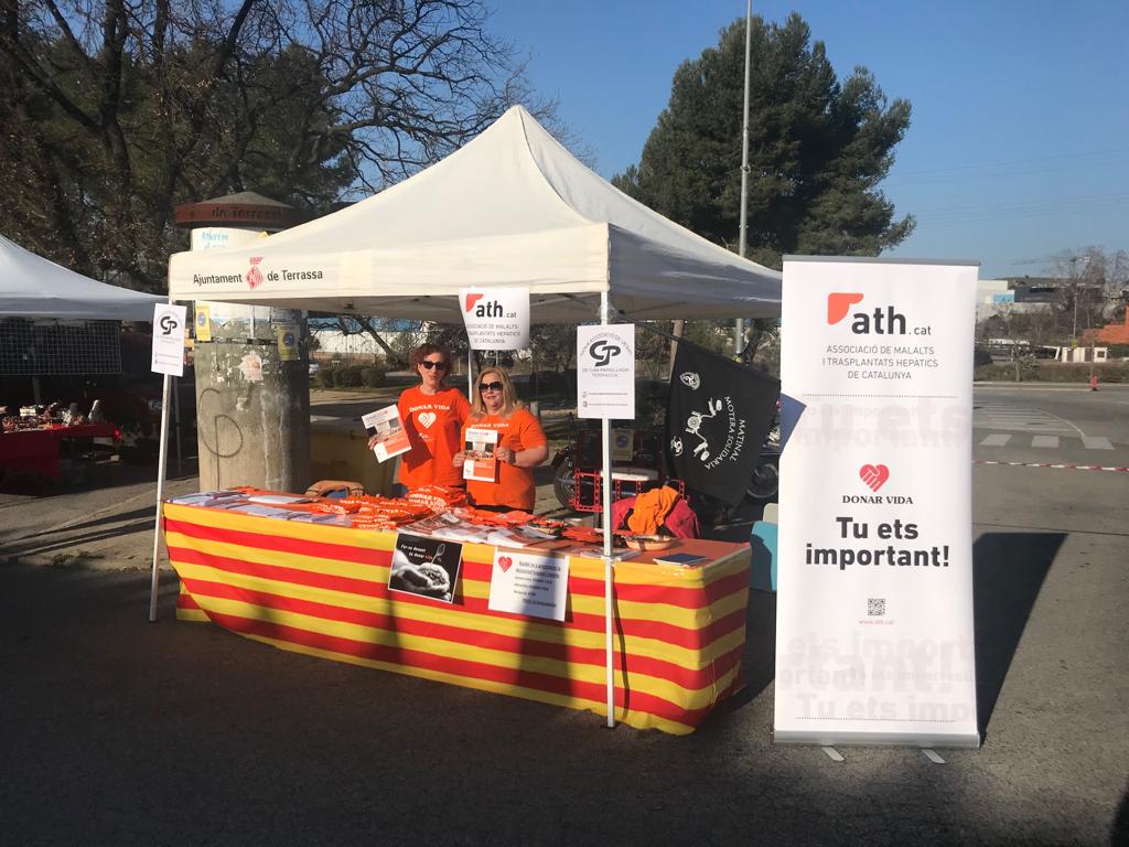 La AMTHC participa en la Tercera Matinal Motera Solidaria de Terrassa