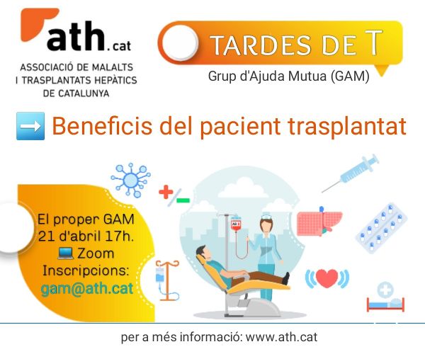 GRUP D’AJUDA MÚTUA DE L’AMTHC: “TARDES DE T