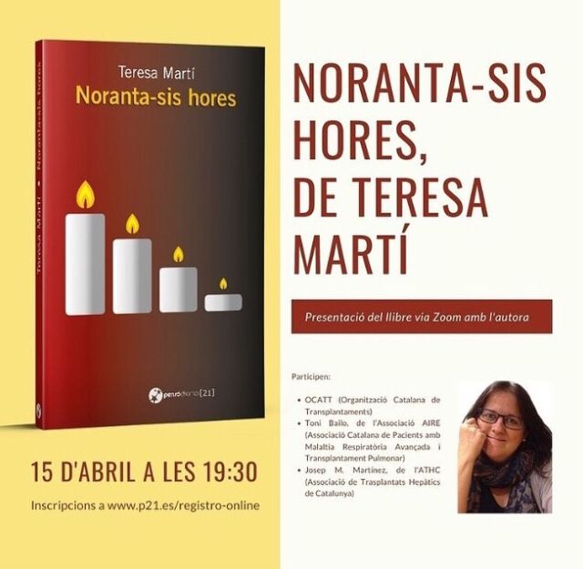 ‘Noranta-sis hores’ de Teresa Martí