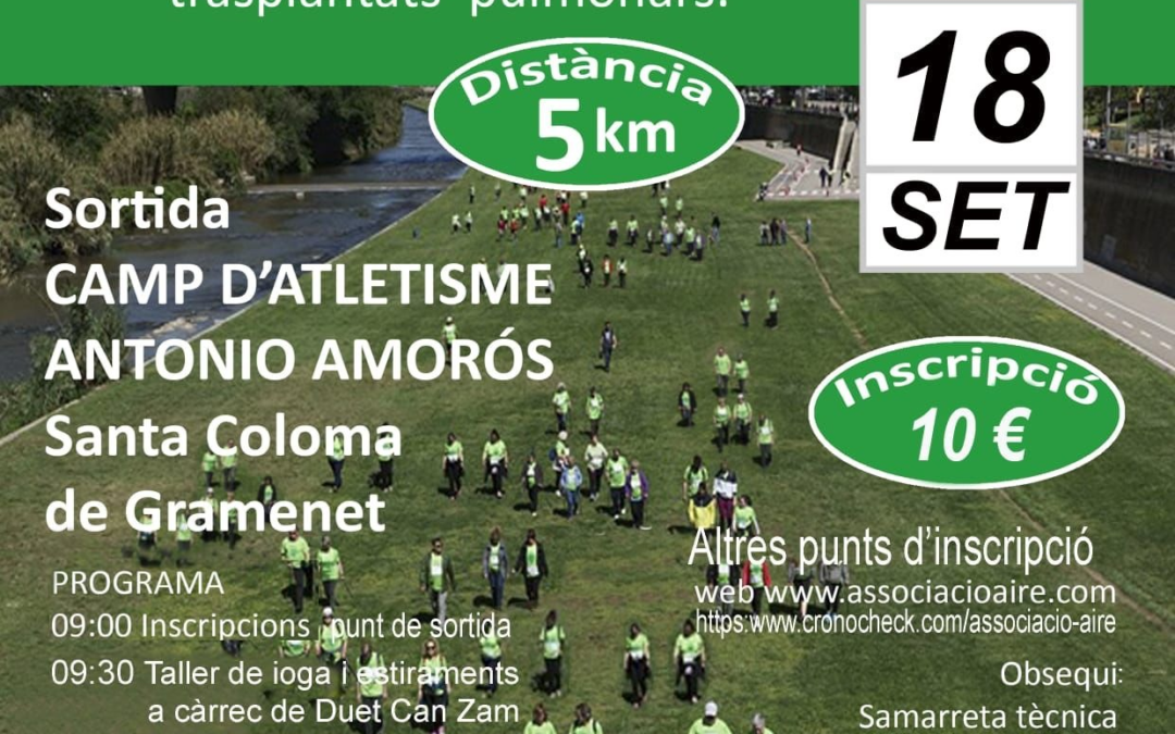 Caminada Solidària de marxa nòrdica