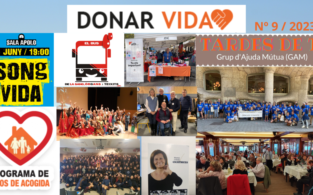 La Revista Donar Vida es publicarà properament