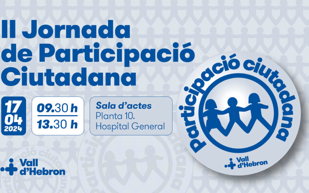 L’ath.cat assisteix a la II Jornada de Participació Ciutadana de l’Hospital Vall d’Hebron